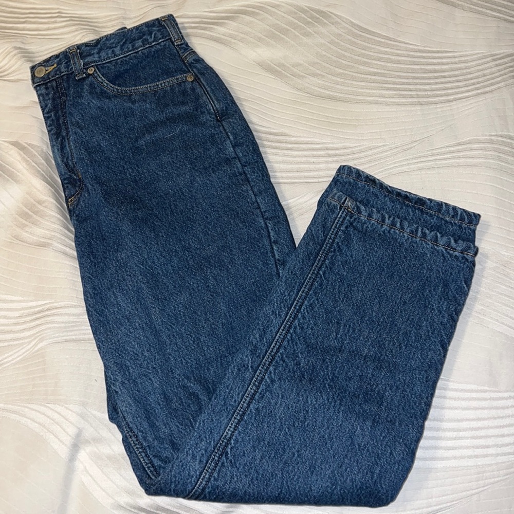 Fleece-lined jeans